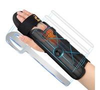 NEVVIS Resting Hand Splint with Adjustable Knob, Carpal Tunnel Wrist Brace Night Support with Removable Wrist Splint, Pain Relief for Stroke Recovery, Tendonitis, Arthritis, etc. Either Hand (L/XL)