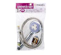 New 1.2M Hose Flexible Shower Head Set Universal Multi Function Chrome Bath