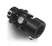 New 1"-48 Spline X 3/4" DD Steering Shaft U Joint Coupler Steering Column Black - UC015