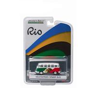 NEW 1:64 GREENLIGHT COLLECTION - RIO OLYMPICS - VOLKSWAGEN SAMBA VAN - MEXICO Diecast Model Car By Greenlight