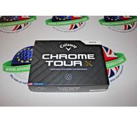 New 1 Dozen Callaway Chrome Tour X White Golf Balls