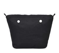 New 1 PC Canvas Inner O bag Organizer Insert Zipper Pocket for Obag Classic Mini (Black,Classic)