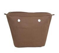 New 1 PC Canvas Inner O bag Organizer Insert Zipper Pocket for Obag Classic Mini (Coffee,Classic)