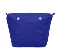 New 1 PC Canvas Inner O bag Organizer Insert Zipper Pocket for Obag Classic Mini (Royal blue,Classic)