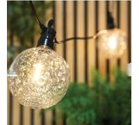 New 10 LED Indoor and Outdoor String Light, Emits A Beautiful Warm Glow, Decorate Your Outdoors, Create A Mesmerising Atmosphere - Translucent - L x 750cm - R01