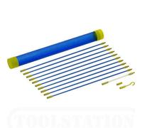 New 10 X Cable Access KIT Electricians Wire Puller RODS Draw Push Pulling Wire | Pack of 10 | Sturdy Flexible Long Lasting Strong Quality