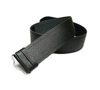 New 100% Genuine Leather Mens Budget Grained Velcro Kilt Belt