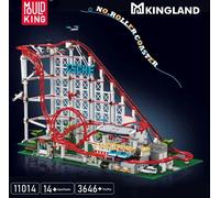 NEW 11014 Mould King Kingland Motorised Roller Coaster 3646pcs & Original Box