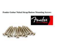 New 12 Fender Strap Button - 0016188049 - Nickel - Guitar Strat / Tele/PJ Bass