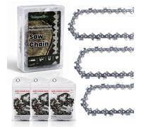 New 12 Inch Chainsaw Chain 3/8"LP Pitch .043" Gauge 45 Drive Links, 12 Inch Replacement Chain for Dewalt DCCS621B, Craftsman CMCCS620M1, BLACK+DECKER LCS1240, ECHO, SKIL, Kobalt, RYOBI & More - R45
