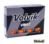 new 12 volvik vimat matte finish orange golf balls
