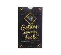 NEW 12x7cm Golden Journey Divination Tarot decks ever come Each card is a colorful work of art with Guide Book Divination Golden Journey Tarot