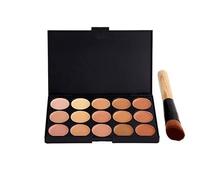 New 15 Colours Concealer Palette Kit with Brush Face Makeup Contour Cream