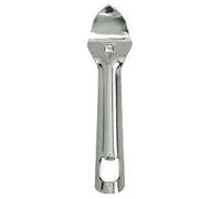 NEW, 17.8cm Heavy-Duty, Dual-End Large Can Punch Opener AND Bottle Opener, Barware opener, Thick Stainless Steel, Commercial Grade