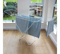 JVL Winged Clothes Airer -18M in White | Size: 1 Pack JVL White 1 Pack