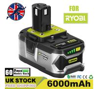 NEW 18V 8.0Ah Lithium Battery For Ryobi P108 One PlusHigh Capacity Battery UK