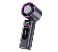 New 199-Speed Handheld - High-Speed Small, Usb Charging Digital Display | Folding Large Wind Turbine Handhelds, Cooling Fans For Hiking Beach School Walking Traveling Workplace