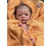 New 19inch Unfinished Unpainted Reborn Doll Kit Jule DIY Doll parts with Cloth Body and Eyes