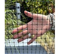 New 1m wide 60 g/m2 PVC Garden Mesh Netting Aviary Fencing Animals Flowerbeds Chicken (1m x 20m)