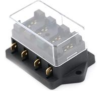 New 1pcs Fuse 8.5x5cm / 3.3"x 1.9" Box Car Accessories Waterproof Vehicle Truck Boat Blade Fuse Box Holder Car Protected circuits
