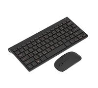 New 2.4G Wireless Keyboard, 78 Keys Traditional Chinese Keyboard Mouse Combo Mute English Computer Keyboard and Mouse Set for Laptop Tablet PC Computer