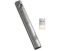 New 2.4GHz Presentation Clickers, Clicker for Powerpoint with Digital Display Hyperlink Control, Presenter PPT Clicker 330FT/100M, Powerpoint Presentation Clickers for Classroom, Office, Meeting