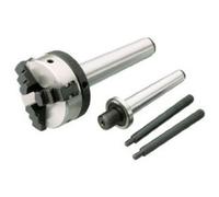NEW 2"/50MM - 3 JAW SELF CENTERING SCROLL LATHE CHUCK WITH MT1 & MT2 ARBOUR - M12X1MM