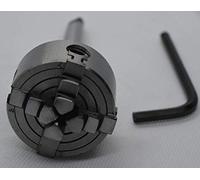 NEW 2" / 50MM - 4 JAW INDEPENDENT LATHE CHUCK WITH MT2 ARBOUR - M12X1MM THREAD 2MT