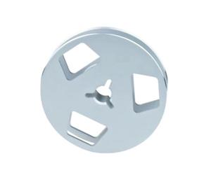 New 2.5Inches Takeup Reel, Open Reel Audios Metal Takeup Reel, 3 Holes Wind Resistance Holes, 2.5Inch Empty Tape Reel,A