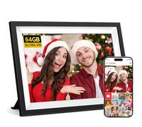 New 2 in 1 Digital Photo Frame with Wireless Retro Game Bar, 64GB Memory Card with 15000+ Classic Games, 20 Emulators, Plug and Play Video Game, 10.1 Frame