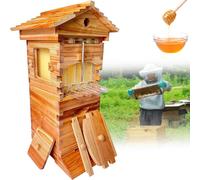 New 2-in-1 Self-Flow Beehive Kit - Dual Purpose: Nurture Bee Colony