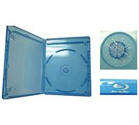 New 2 Pk Viva Elite Blu-Ray Single Case Box 12.5 mm Standard Size Holds 1 Disc (Pack of 2 Pcs)