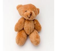 NEW 2 X BROWN Teddy Bears 12cm - Cute Cuddly Soft - Gift Present Birthday Xmas
