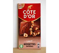 NEW 2 X Cote D'or Milk Chocolate & Hazelnut Bar - 360g Belgian Bouchee Gift
