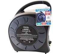 New 20 Metre Waterproof Extension Reel - Cord, Cable Electric Mains Power Socket Plug 10 Amp, 240 Volts | UK Plug 3 Pin Socket Outlet | Ideal for Emergency Use (20m Cable Reel)
