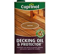 New 2014 Cuprinol UV Guard Decking Oil Natural 5L