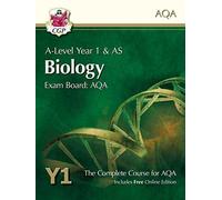 New 2015 A-Level Biology for AQA: Year 1 & AS Student Book with Online Edition by CGP Books (May 22, 2015) Paperback