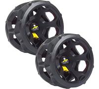 "NEW 2015" POWAKADDY REPLACEMENT GOLF TROLLEY WINTER WHEELS X 2 (PAIR)