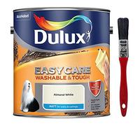 New 2017 Dulux Easycare Washable & Tough Matt Almond White 2.5L with Unique Stain Repellent Technology. Includes PSP Touch-up Brush.