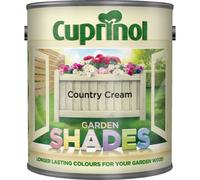 New 2018 Cuprinol Garden Shades Country Cream 5L