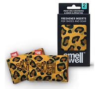New 2020 SmellWell Freshener Inserts Pk2 Moisture Absorbing & Odor Eliminating Pouches sports fitness - Leopard