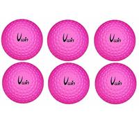 New 2020 Uwin Dimple Hockey Balls Pack 6 - Pink