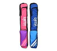 New 2020 Uwin Hockey Bag - Multi Stick Bag - Extra Pockets - Carry Strap - Blue, Pink (Royal/Aqua/Charcaol)