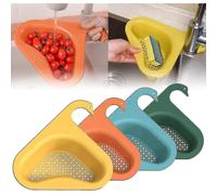 New 2023 Sink Basket, Corner Kitchen Sink Strainer Basket, Kitchen Triangle Sink Filter