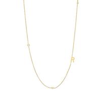 New 2025 925 Sterling Silver Gold Letter Plain Pendant Choker Charm Initial A M Necklace 26 Letter Women Fine Jewelry Alphabet Decoration Jewelry Luxury Accessories Trendy Best for Gift