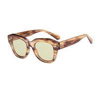 New 2025 Cat Eye Sunglasses For Women Designer Irregular Square Meter Sun Glasses Driving UV400(C4)