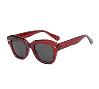 New 2025 Cat Eye Sunglasses For Women Designer Irregular Square Meter Sun Glasses Driving UV400(C5)