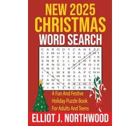 New 2025 Christmas Word Search: A Fun And Festive Holidays Puzzle Book For Aults And Teens