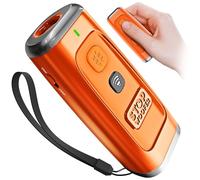New 2025 Dog Bark Deterrent Device - Dog Barking Control Devices Stops Bad Behavior - Rechargeable Ultrasonic Pet Whistle to Stop Barking with The Touch of a Button up to 16,4 FT (5-120 LBS Orange)