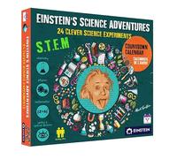 NEW 2025 Einstein Science Adventures - Advent Calendar Kit. 24 Jaw-dropping Science Tricks for Kids inspired by Einstein's playful inquisitive spirit. The perfect holiday S.T.E.M gift!